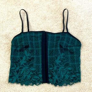 NWT Aerie Lace Corset Top - Size S